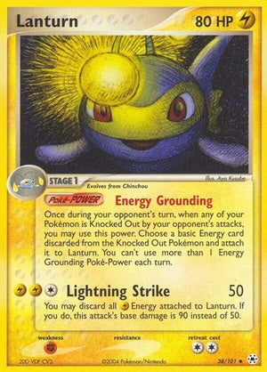 Pokemon TCG - EX Hidden Legends - Lanturn - 38/101