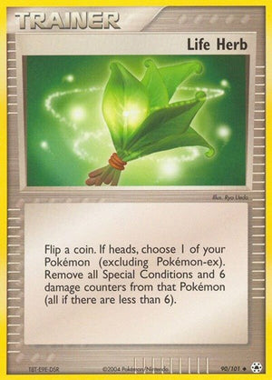 Pokemon TCG - EX Hidden Legends - Life Herb - 90/101 - Reverse Holofoil