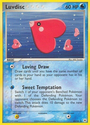 Pokemon TCG - EX Hidden Legends - Luvdisc - 40/101