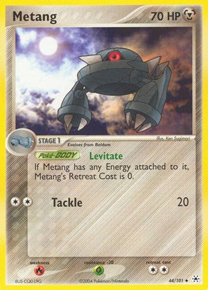 Pokemon TCG - EX Hidden Legends - Metang - 44/101 - Reverse Holofoil