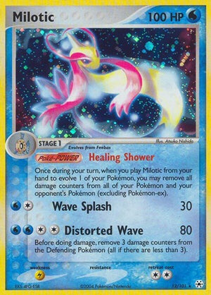 Pokemon TCG - EX Hidden Legends - Milotic - 12/101 - Reverse Holofoil