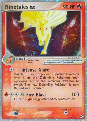 Pokemon TCG - EX Hidden Legends - Ninetales ex - 96/101 - Holofoil