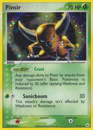 Pokemon TCG - EX Hidden Legends - Pinsir - 13/101 - Reverse Holofoil