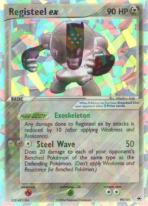 Pokemon TCG - EX Hidden Legends - Registeel ex - 99/101 - Holofoil