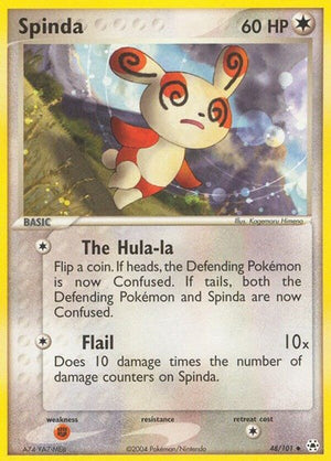Pokemon TCG - EX Hidden Legends - Spinda - 48/101