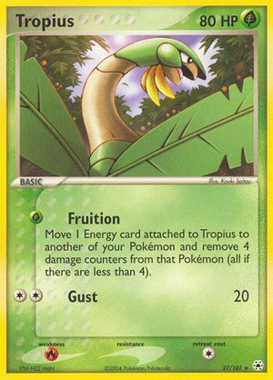 Pokemon TCG - EX Hidden Legends - Tropius - 27/101