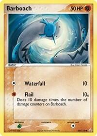Pokemon TCG - EX Holon Phantoms - Barboach - 60/110 - Reverse Holofoil