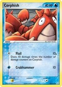 Pokemon TCG - EX Holon Phantoms - Corphish - 63/110
