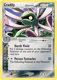 Pokemon TCG - EX Holon Phantoms - Cradily - 2/110 - Holofoil