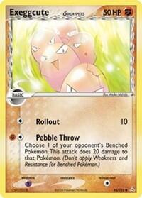 Pokemon TCG - EX Holon Phantoms - Exeggcute - 65/110 - Reverse Holofoil