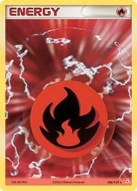 Pokemon TCG - EX Holon Phantoms - Fire Energy - 106/110 - Holofoil