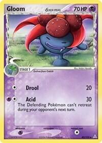 Pokemon TCG - EX Holon Phantoms - Gloom - 42/110 - Reverse Holofoil
