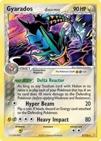 Pokemon TCG - EX Holon Phantoms - Gyarados - 8/110 - Holofoil