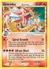 Pokemon TCG - EX Holon Phantoms - Gyarados Star - 102/110 - Holofoil