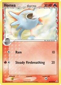 Pokemon TCG - EX Holon Phantoms - Horsea - 66/110 - Reverse Holofoil
