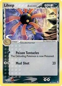 Pokemon TCG - EX Holon Phantoms - Lileep - 68/110 - Reverse Holofoil