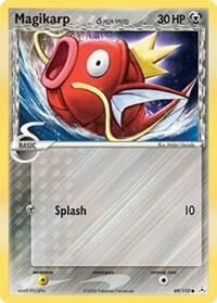 Pokemon TCG - EX Holon Phantoms - Magikarp - 69/110 - Reverse Holofoil
