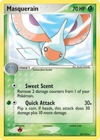 Pokemon TCG - EX Holon Phantoms - Masquerain - 47/110