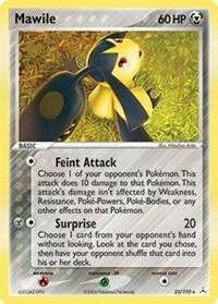 Pokemon TCG - EX Holon Phantoms - Mawile - 23/110 - Reverse Holofoil