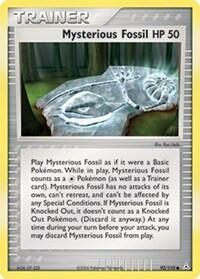 Pokemon TCG - EX Holon Phantoms - Mysterious Fossil - 92/110