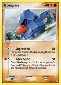 Pokemon TCG - EX Holon Phantoms - Nosepass - 25/110