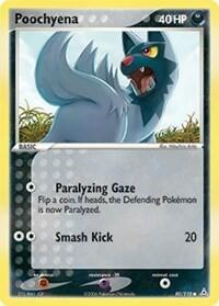 Pokemon TCG - EX Holon Phantoms - Poochyena - 80/110