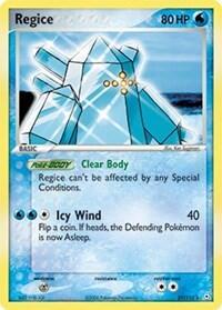 Pokemon TCG - EX Holon Phantoms - Regice - 27/110 - Reverse Holofoil