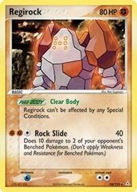 Pokemon TCG - EX Holon Phantoms - Regirock - 28/110 - Reverse Holofoil