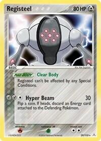 Pokemon TCG - EX Holon Phantoms - Registeel - 29/110 - Reverse Holofoil