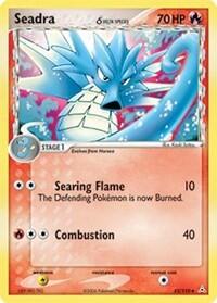 Pokemon TCG - EX Holon Phantoms - Seadra - 52/110 - Reverse Holofoil
