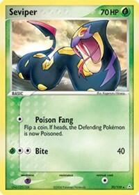 Pokemon TCG - EX Holon Phantoms - Seviper - 32/110