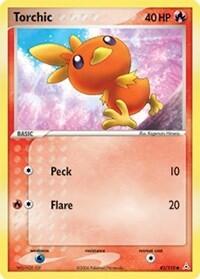 Pokemon TCG - EX Holon Phantoms - Torchic - 83/110