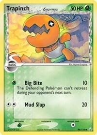 Pokemon TCG - EX Holon Phantoms - Trapinch - 84/110 - Reverse Holofoil