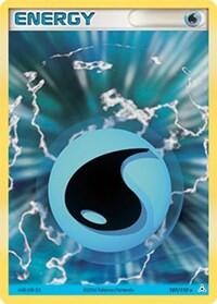 Pokemon TCG - EX Holon Phantoms - Water Energy - 107/110 - Holofoil