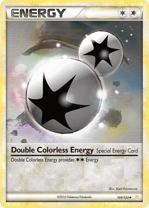 Pokemon TCG - HeartGold & SoulSilver - Double Colorless Energy - 103/123