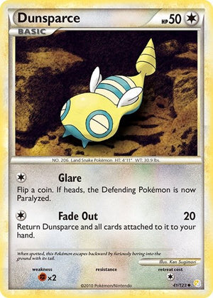 Pokemon TCG - HeartGold & SoulSilver - Dunsparce - 41/123