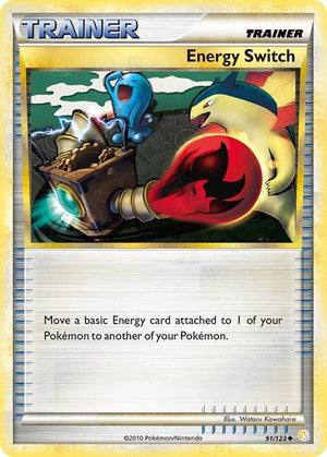 Pokemon TCG - HeartGold & SoulSilver - Energy Switch - 91/123