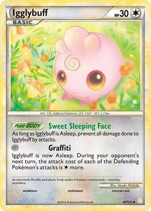 Pokemon TCG - HeartGold & SoulSilver - Igglybuff - 44/123