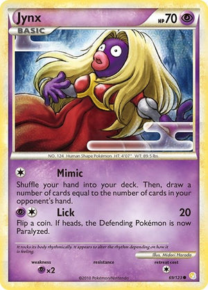 Pokemon TCG - HeartGold & SoulSilver - Jynx - 69/123