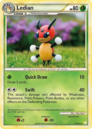 Pokemon TCG - HeartGold & SoulSilver - Ledian - 25/123