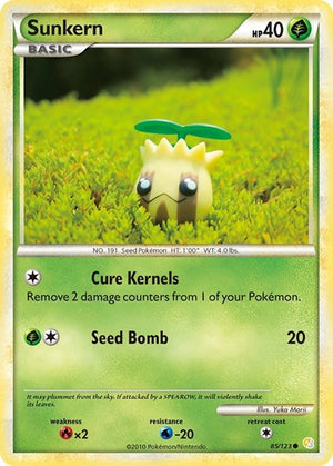 Pokemon TCG - HeartGold & SoulSilver - Sunkern - 85/123