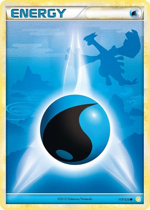 Pokemon TCG - HeartGold & SoulSilver - Water Energy - 117/123