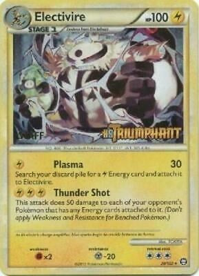 Pokemon TCG - HGSS Promos - Electivire - (Prerelease Staff) - 20/102 - Holofoil