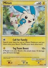 Pokemon TCG - HGSS Promos - Minun - HGSS17 - HGSS17 - Holofoil