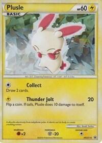 Pokemon TCG - HGSS Promos - Plusle - HGSS16 - HGSS16 - Holofoil