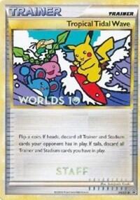Pokemon TCG - HGSS Promos - Tropical Tidal Wave - (Worlds 10 Staff) - HGSS18 - HGSS18