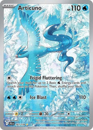 Pokemon TCG - SV09: Journey Together - Articuno - 161/159 - Holofoil
