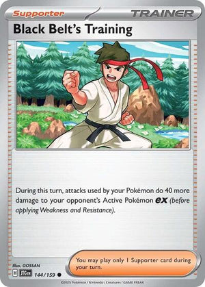 Pokemon TCG - SV09: Journey Together - Black Belt's Training - 144/159