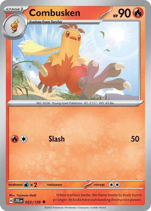Pokemon TCG - SV09: Journey Together - Combusken - 023/159