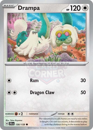 Pokemon TCG - SV09: Journey Together - Drampa - 130/159